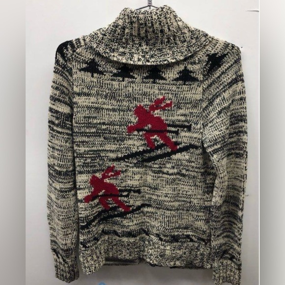 Ralph Lauren ski full zip winter sweater - Picture 2 of 5